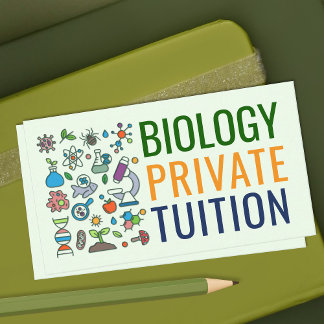 Cartão De Visita Serviços de Tutorização de Ciências Biológicas - P