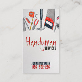 Cartão De Visita Serviços do Handyman