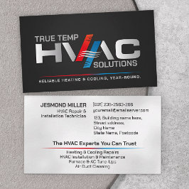Cartão De Visita Serviços HVAC