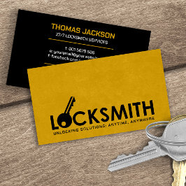 Cartão De Visita Serviços Locksmith