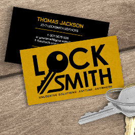 Cartão De Visita Serviços Locksmith