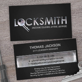 Cartão De Visita Serviços Locksmith