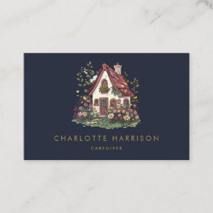 Cartão De Visita Serviços profissionais de assistência ao domicílio