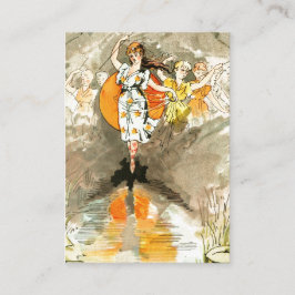 Cartão De Visita Sete irmãs de Magia Cósmica Personalizáveis