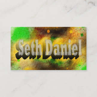 Cartão De Visita sethbusinesscard
