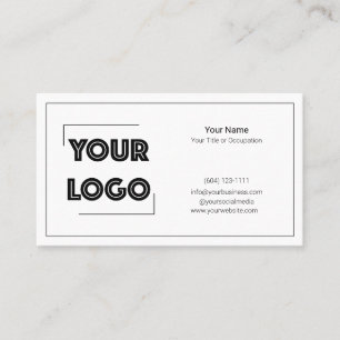Cartão De Visita Seu Código QR Personalizado de Marketing