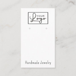 Cartão De Visita Seu logotipo mostrando mídia social Barramento de