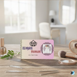 Cartão De Visita Seu próprio na moda de logotipo