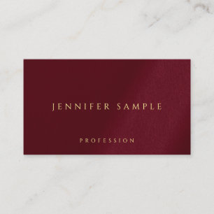 Cartão De Visita Seu texto personalizado Elegante Modelo brilhante
