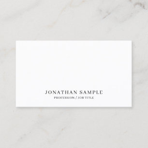 Cartão De Visita Seu Texto Personalizado Modelo Moderno Elegante Mi