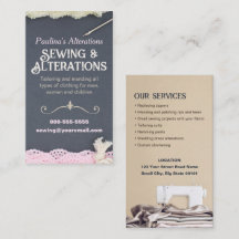 Sewing Alterations Services Seamstress