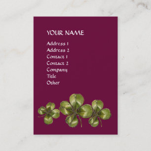 CARTÃO DE VISITA SHAMROCK