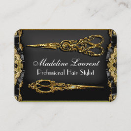 Cartão De Visita Sheemed Hazelhurst XV Tesoura Dupla