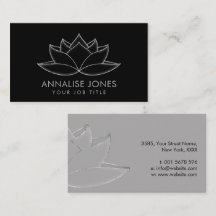 Shimmering Silver Lotus Flower Line art