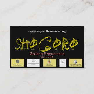 Cartão De Visita shogoro