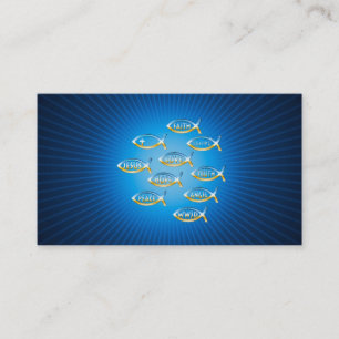 Cartão De Visita Siga a parte de Jesus   sua fé