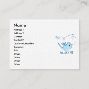 Cartão De Visita Siga-me