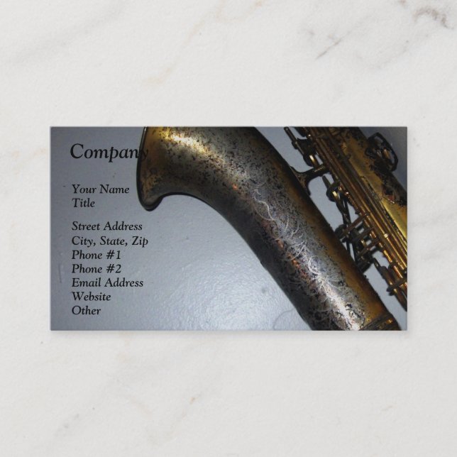 Cartão De Visita "Silenciosamente esperando " (Frente)