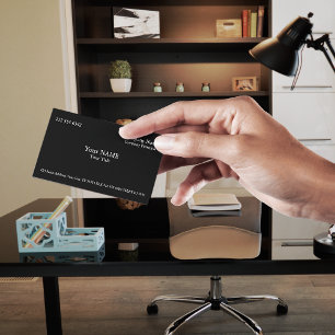 Cartão De Visita Silian Rail Jet