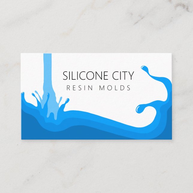 Cartão De Visita Silicone Themed (Frente)