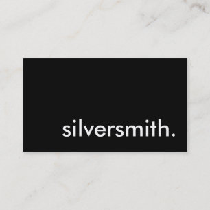 Cartão De Visita silvermith.
