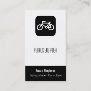 Cartão De Visita Símbolo de Bicicleta