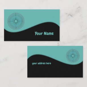 Cartão De Visita Símbolo de Geometria Sagrado - Chartres Labyrinth