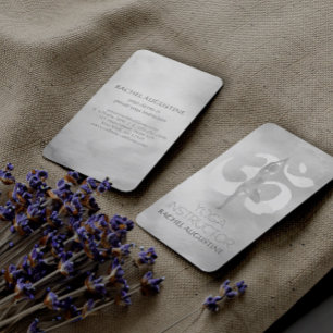 Cartão De Visita Símbolo de pressão da árvore de meditação de ioga