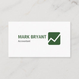 Cartão De Visita Simples branco moderno elegante profissional