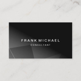 Cartão De Visita Simples consultor de código QR personalizado moder