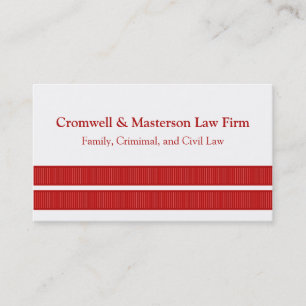 Cartão de visita Simples de Stripes Sonoras, Verme