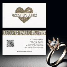 Simples Dourada Brilhante Forma Coração Branca