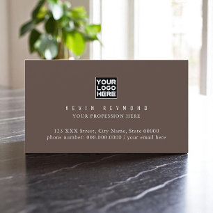 Cartão De Visita Simples e minimalista profissional de navegação bá