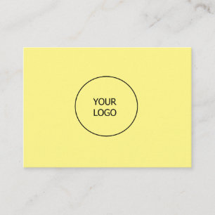 Cartão De Visita simples e mínimo adicione seu logotipo busi person