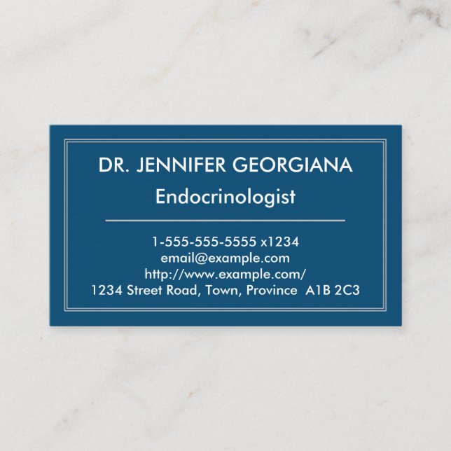 Cartão de visita simples e moderno do (Frente)