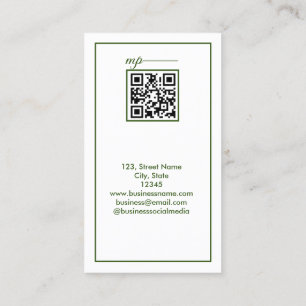 Cartão De Visita simples empresa adicione seu nome de texto