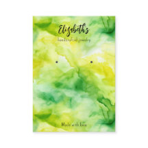 Simples Watercolor Adicionar logotipo Barras de Ex