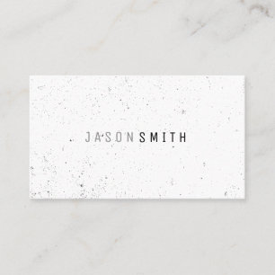 Cartão De Visita Simplesmente Espetado (preto / branco)