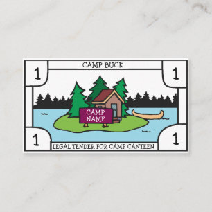 Cartão De Visita Sinal da ilha w/custom da cabine dos fanfarrões do