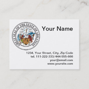 Cartão De Visita Sinal de Arkansas