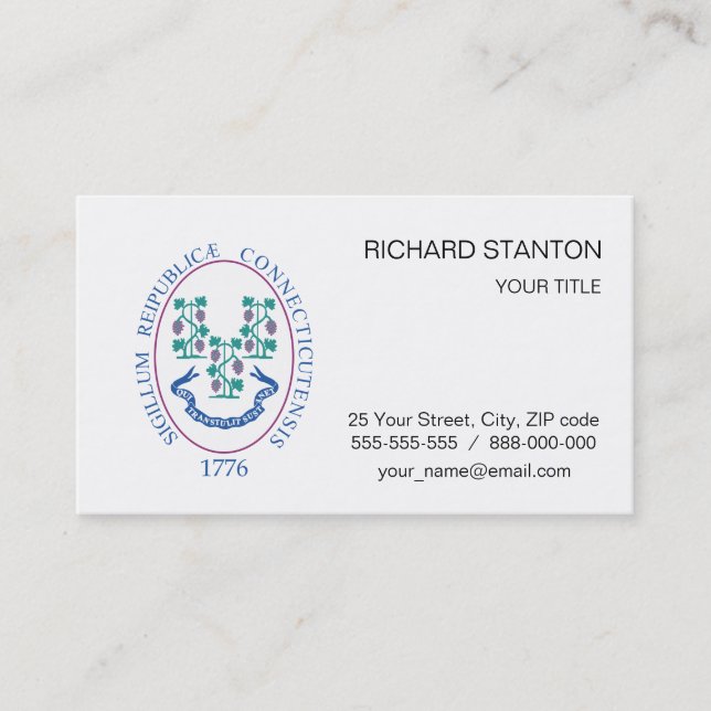 Cartão De Visita Sinal de conexão (Frente)