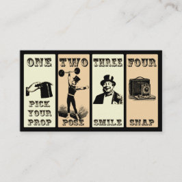 Cartão De Visita Sinal de Prop. Fotográfica