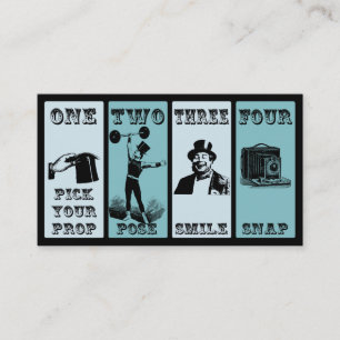 Cartão De Visita Sinal de Prop. Fotográfica