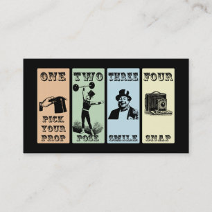 Cartão De Visita Sinal do suporte da foto