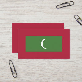 Cartão De Visita Sinalizador Maldivas