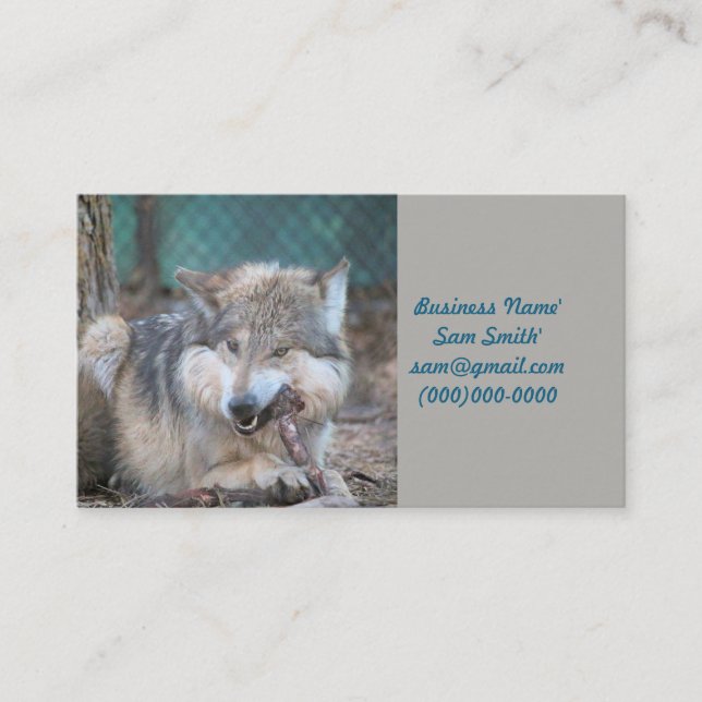 Cartão De Visita Snack (Frente)