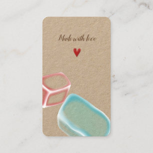 cartão de visita "Soap Seife incrível e giro"