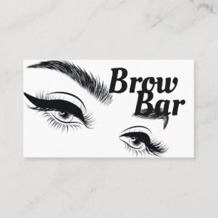 Cartão De Visita Sobrancelhas & Cílios Microblading, Extensões de C
