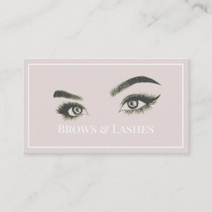 Cartão De Visita Sobrancelhas & Cílios Microblading, Extensões de C
