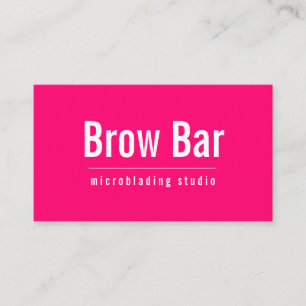 Cartão De Visita Sobrancelhas & Cílios Microblading, Extensões de C
